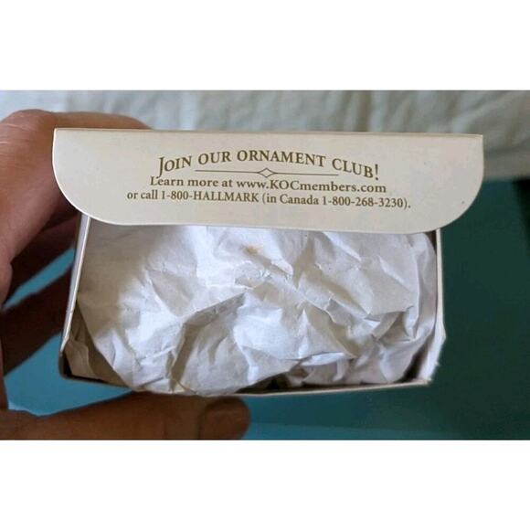 Hallmark Keepsake Our Christmas Together Ornament Dated 2012 Love Birds - Picture 7 of 8